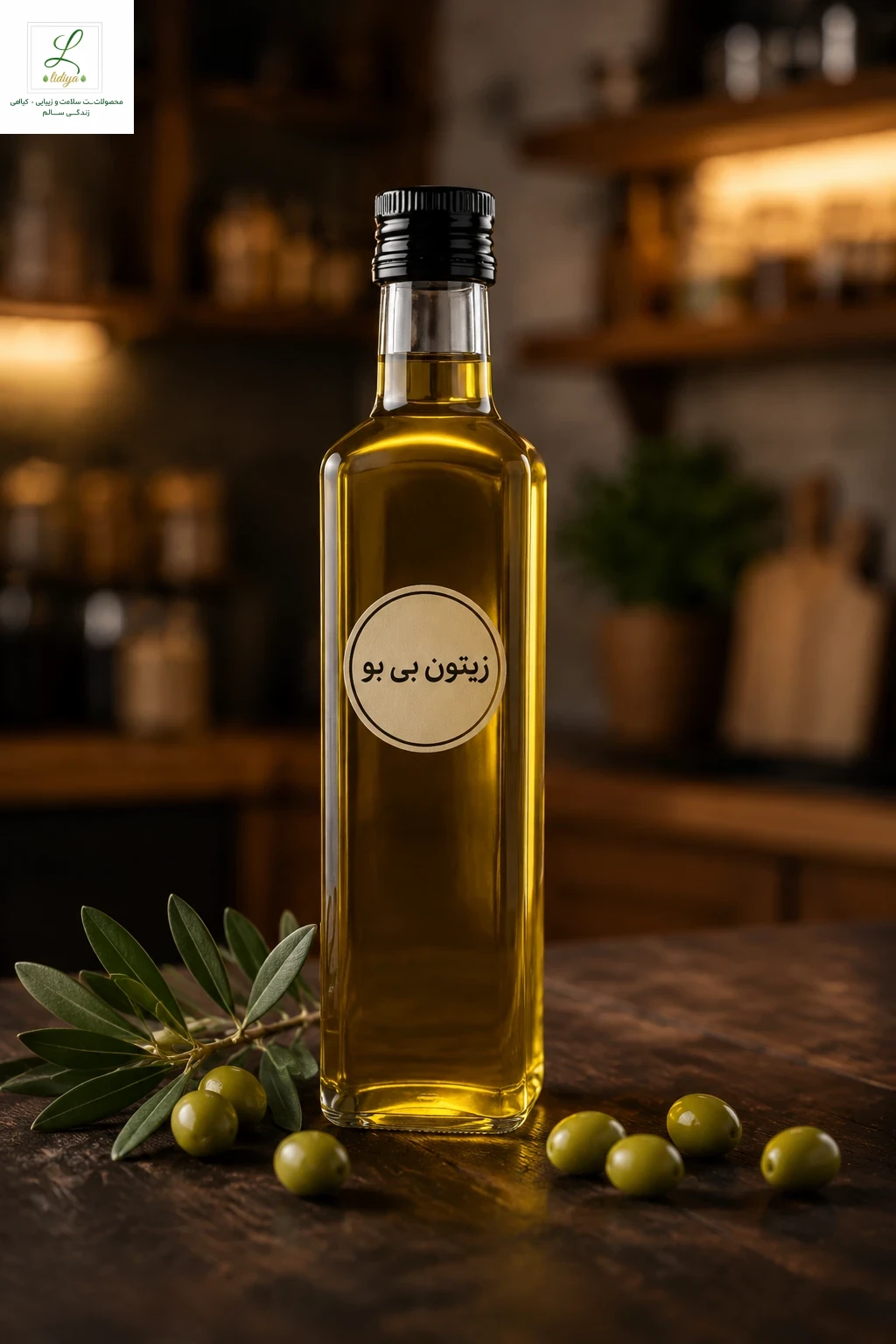 روغن زیتون  بکر بی بو با کیفیت عالی (1لیتری)
