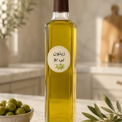 روغن زیتون  بکر بی بو با کیفیت عالی (1لیتری)