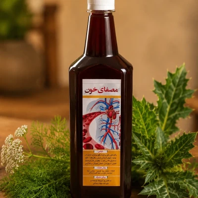 شربت مصفای خون اصل و طبیعی (یک لیتری )
