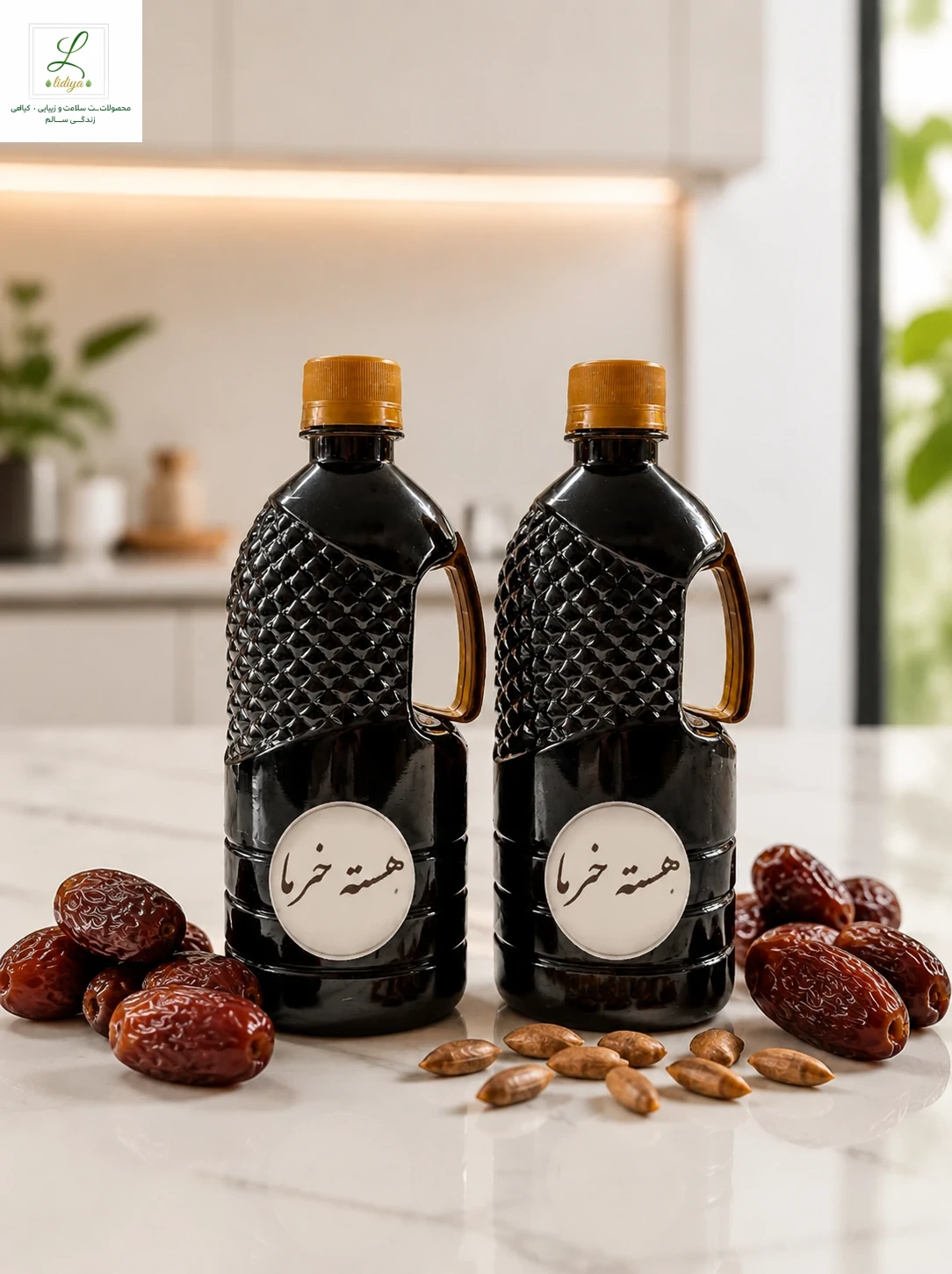 روغن هسته خرما با کیفیت عالی( نیم لیتری )