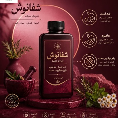 شربت معده .(ضد اسید .رفع میکروب معده )250 گرمی